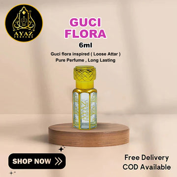 Ayaz GoUcis Floras Premium Quality Bau De Toilette Roll-on Natural Attar For Women Eau De Parfum - 6 ML (For Women)
