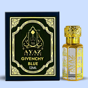 Ayaz Perfume GIVENCHY BLUE Ultra Sensual Long Lasting Perfume, Aromatic Masculine Fragrances Eau de Parfum - Available in 3 ml,6 ml,12 ml (For Men)