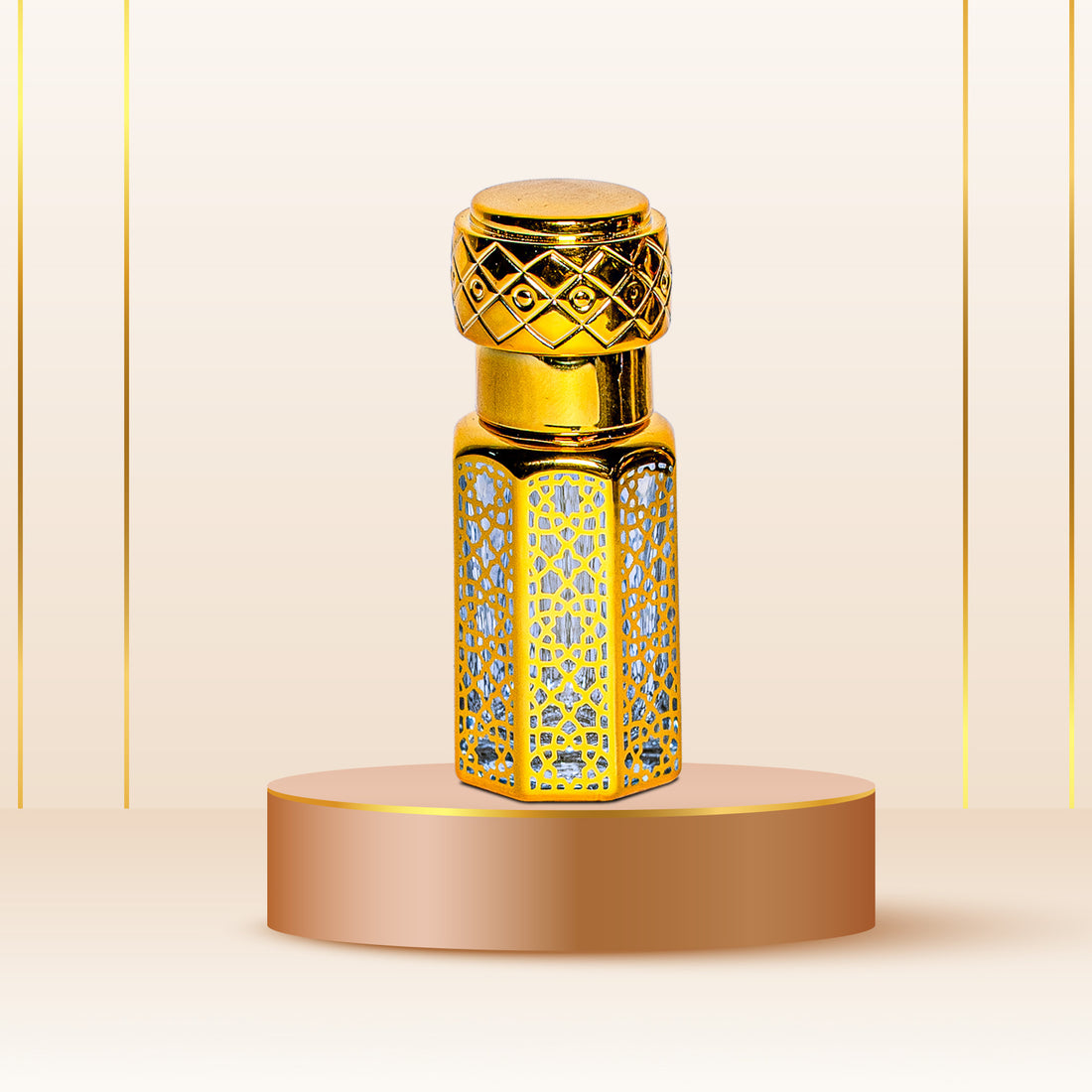 Ayaz Perfume Zam Zam Long Lasting Perfume Fragrance With Hints Of Floral, Musk, And Amber Eau de Parfum - Available in 3 ml, 6 ml, 12 ml  ( For Men & Women )