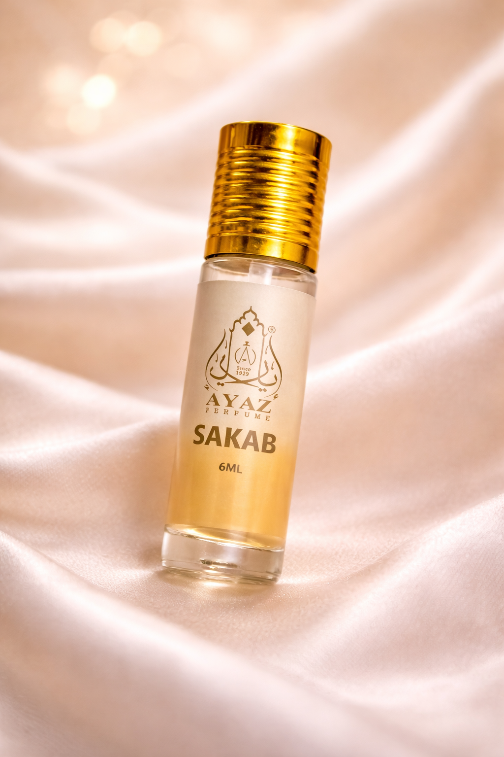 Ayaz Sakab Attar 6ML – Premium Oriental Woody Sweet Long Lasting Alcohol-Free Roll-On Perfume for Men & Women