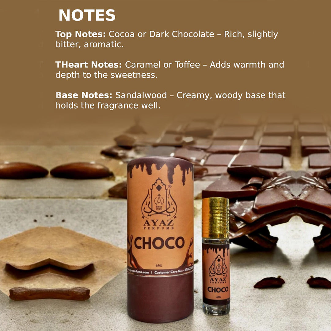 Ayaz Choco Attar 6 ML
