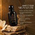 AYAZ IKAN Floral Eau De Parfum (EDP) Perfume for Men & Women | Premium Long Lasting Luxury Fragrance | Floral Fresh Woody Notes | Spray | Available 50 ML & 100 ML