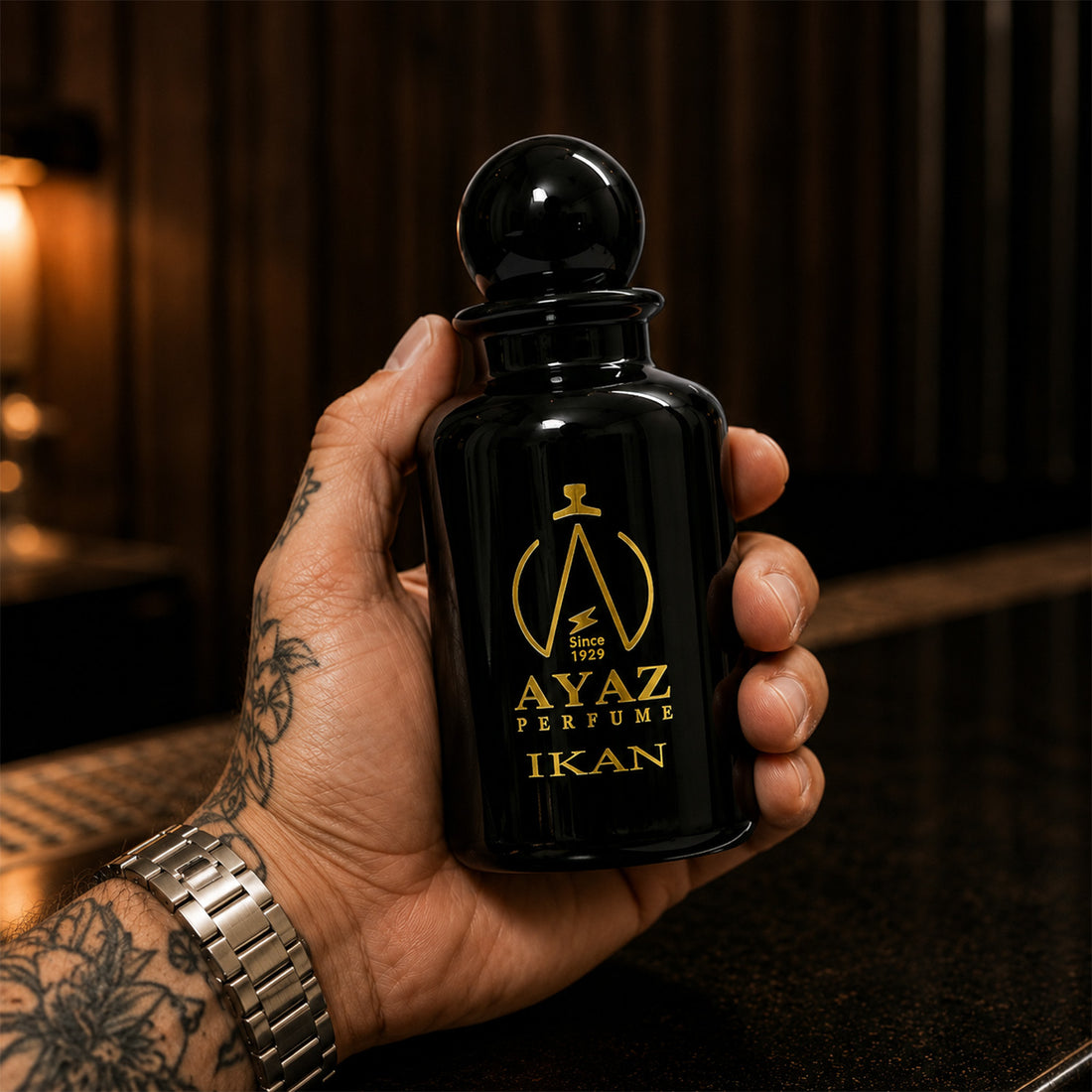 AYAZ IKAN Floral Eau De Parfum (EDP) Perfume for Men & Women | Premium Long Lasting Luxury Fragrance | Floral Fresh Woody Notes | Spray | Available 50 ML & 100 ML