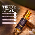 Ayaz Adeem + Tiraaz Attar Combo (6ML Each) | Long Lasting Alcohol-Free Perfume Oil for Men & Women