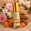 Ayaz Sandal Attar 6ML – Pure Sandalwood Alcohol-Free Roll-On | Long Lasting Attar for Men & Women