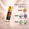 Ayaz Taj Attar 6ML – Alcohol-Free Roll-On Perfume | Fresh Citrus Woody Long Lasting Fragrance for Men & Women