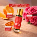 Ayaz Jannatul Firdous Attar 6ML – Long Lasting Alcohol-Free Roll-On Perfume for Men & Women