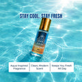 Ayaz Ameer Al Oud + Ocean Blue Attar Combo (6ML Each) | Long Lasting Alcohol-Free Perfume Oil for Men & Women