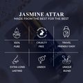 Ayaz Jasmine Attar 6ML – Long Lasting Alcohol-Free Roll-On Perfume for Men & Women
