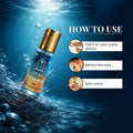 Ayaz Ameer Al Oud + Ocean Blue Attar Combo (6ML Each) | Long Lasting Alcohol-Free Perfume Oil for Men & Women