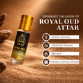 Ayaz Adeem + Royal Oud Attar Combo (6ML Each) | Long Lasting Alcohol-Free Perfume Oil for Men & Women