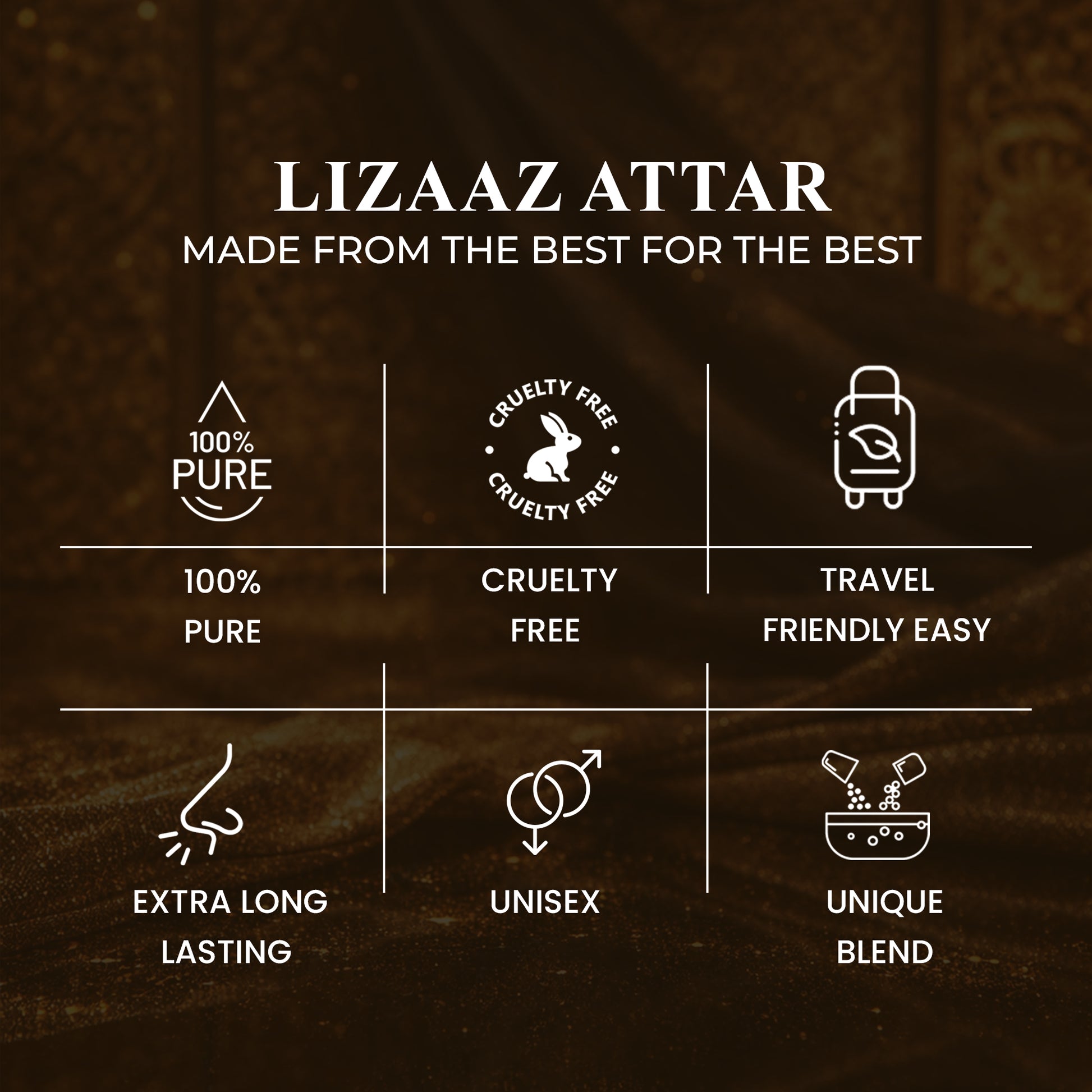 Ayaz Lizaaz Attar 6ML – Alcohol-Free Roll-On Perfume | Citrus Floral Fresh Long Lasting Fragrance for Men & Women