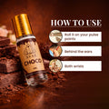Ayaz Choco Attar 6ML – Long Lasting Alcohol-Free Roll-On Perfume for Men & Women