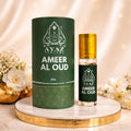 Ayaz Ameer Al Oud Attar 6ML – Long Lasting Alcohol-Free Roll-On Perfume for Men & Women