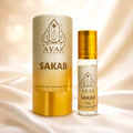 Ayaz Ameer Al Oud + Sakab Attar Combo (6ML Each) | Long Lasting Alcohol-Free Perfume Oil for Men & Women