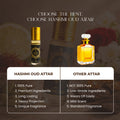 Ayaz Hashmi Oud Attar 6ML – Long Lasting Alcohol-Free Roll-On Perfume for Men & Women