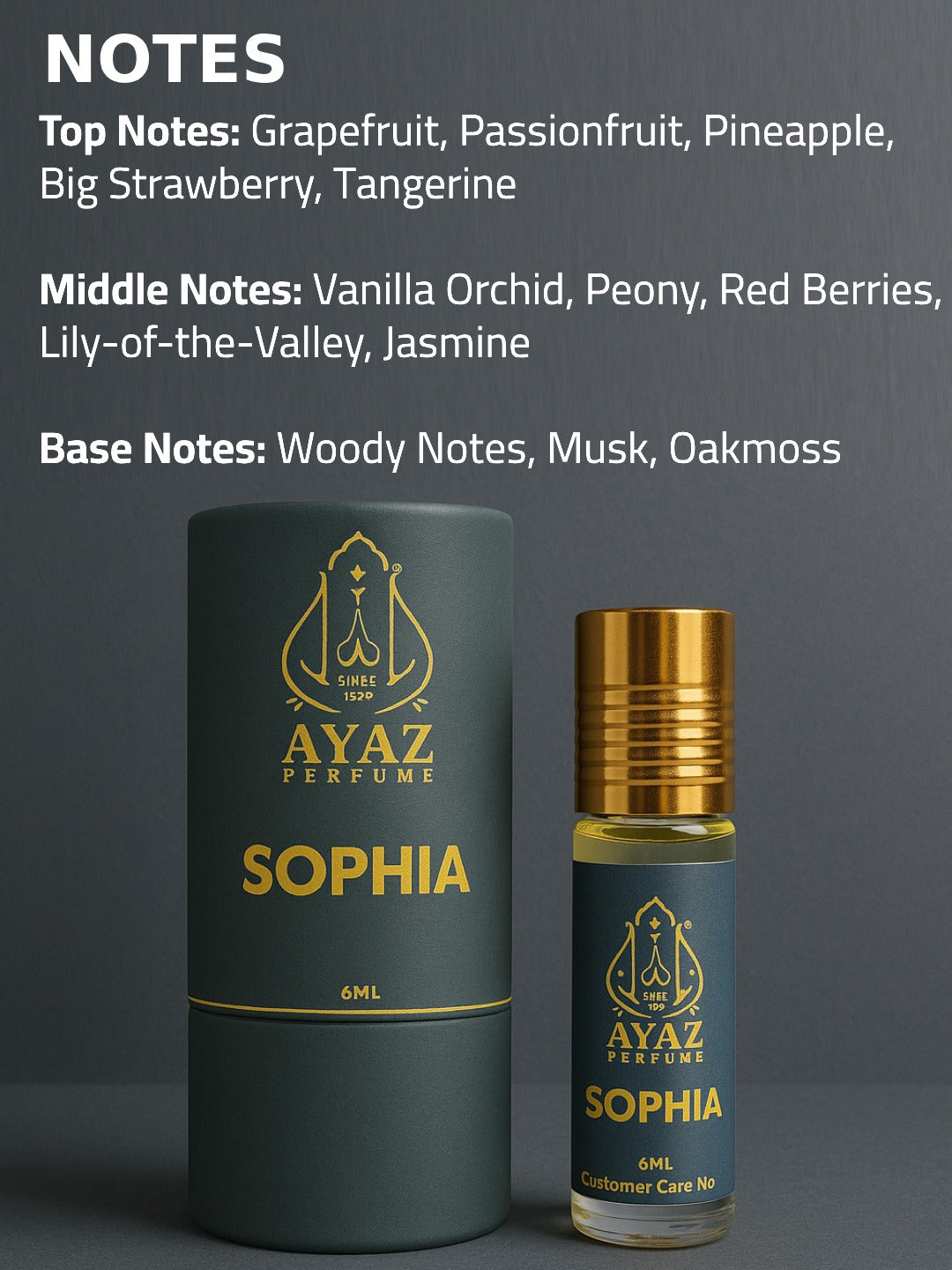 Sophia – 6ml (Attar Roll On)