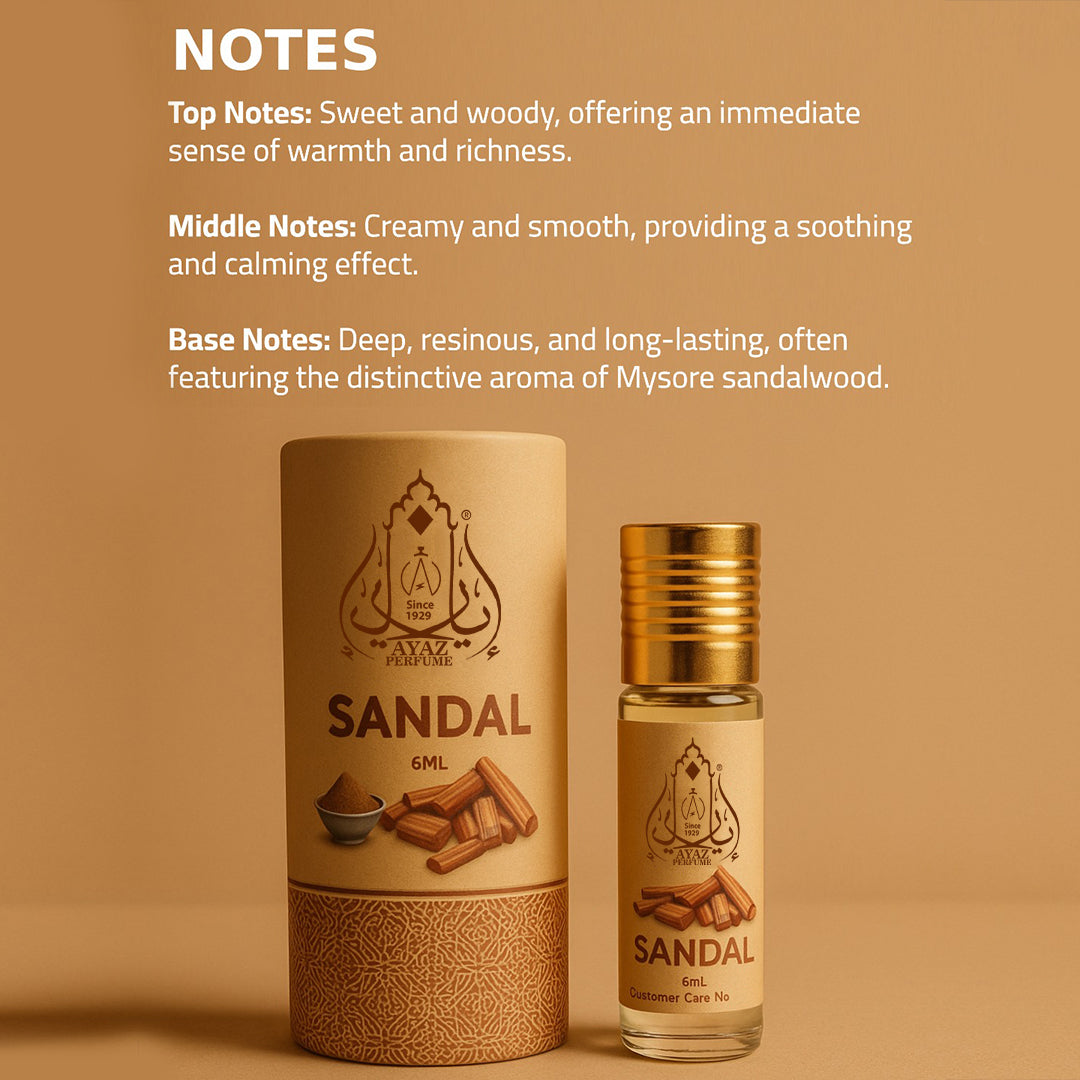 Ayaz Sandal Attar 6 ML