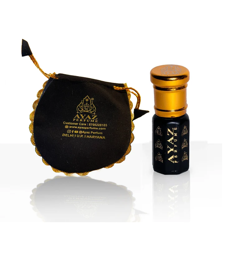 Ayaz Perfume Opium Attar | Elite Luxury Natural Fragrance Alcohol Free, Spicy Node Eau de Parfum - Available Sizes: 3 ml, 6 ml, 12 ml  (For Men & Women)