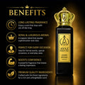 Ayaz Perfume Luxury Oud Parfum Combo Pack of 4 (Arabian Yumn, Oud Crystal, Ayaz Status & Crown Intense) – Long Lasting Premium Fragrance | 20 ml Each (80 ml Total)