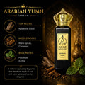 Ayaz Perfume Luxury Oud Parfum Combo Pack of 4 (Arabian Yumn, Oud Crystal, Ayaz Status & Crown Intense) – Long Lasting Premium Fragrance | 20 ml Each (80 ml Total)