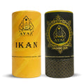 Ayaz Ikan + Hashmi Oud Attar Combo (6ML Each) | Fresh Aquatic & Premium Oud Long Lasting Alcohol-Free Perfume