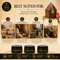 Ayaz Perfume ( Mukhallat Oud, Ameer Al Oud, Oud Al Aseel Bakhoor 40g Each ) + (1) Free Wooden Bakhoor Burner, ( Combo Pack of 3 )