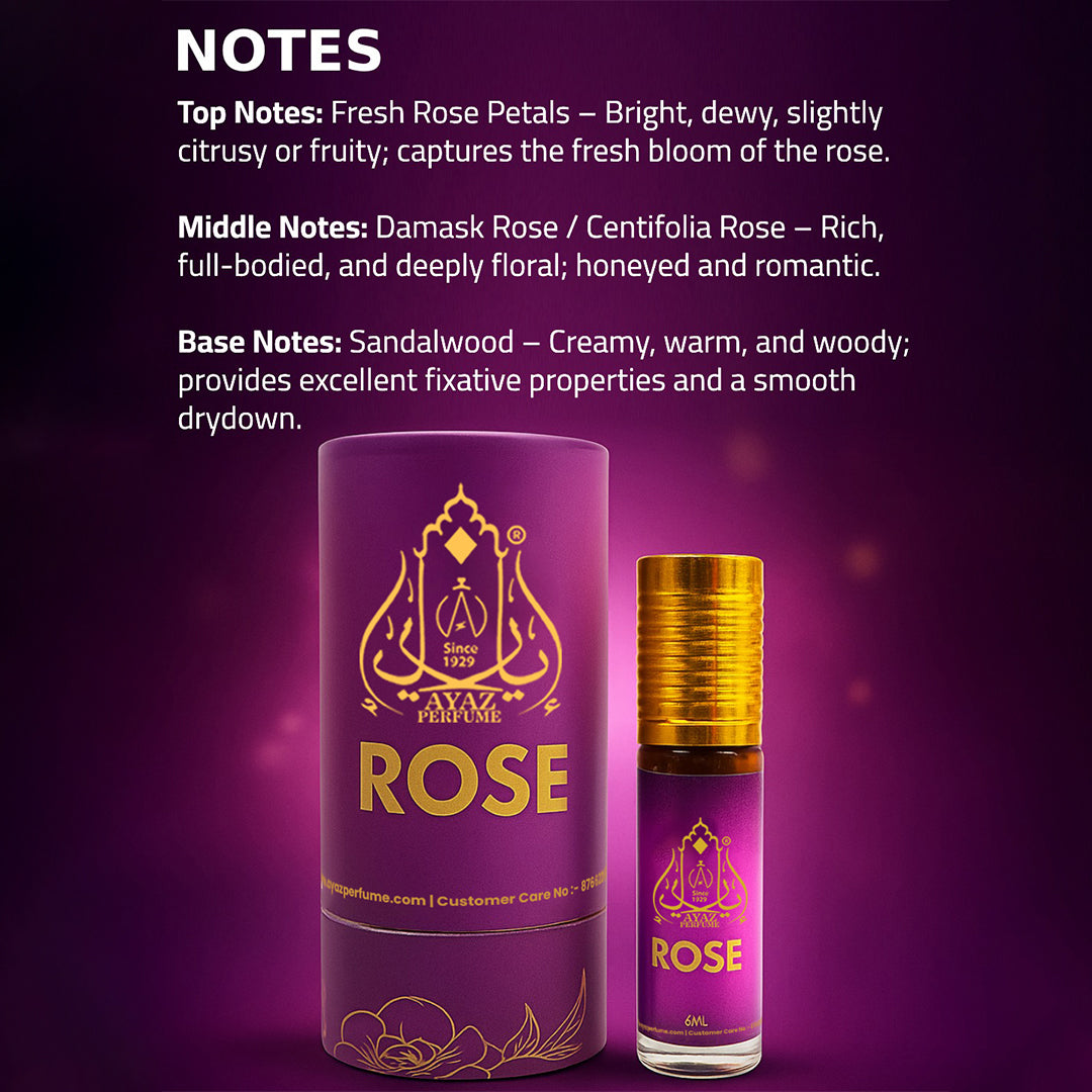 Ayaz Rose Attar 6 ML