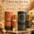 Ayaz Adeem + Hashmi Oud Attar Combo (6ML Each) | Long Lasting Alcohol-Free Perfume Oil for Men & Women