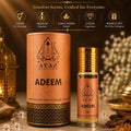 Ayaz Adeem Attar 6ML – Alcohol-Free Roll-On Perfume | Rose Floral Woody Long Lasting Fragrance for Men & Women