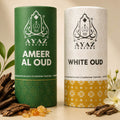 Ayaz Ameer Al Oud + White Oud Attar Combo (6ML Each) | Premium Long Lasting Alcohol-Free Perfume Oil