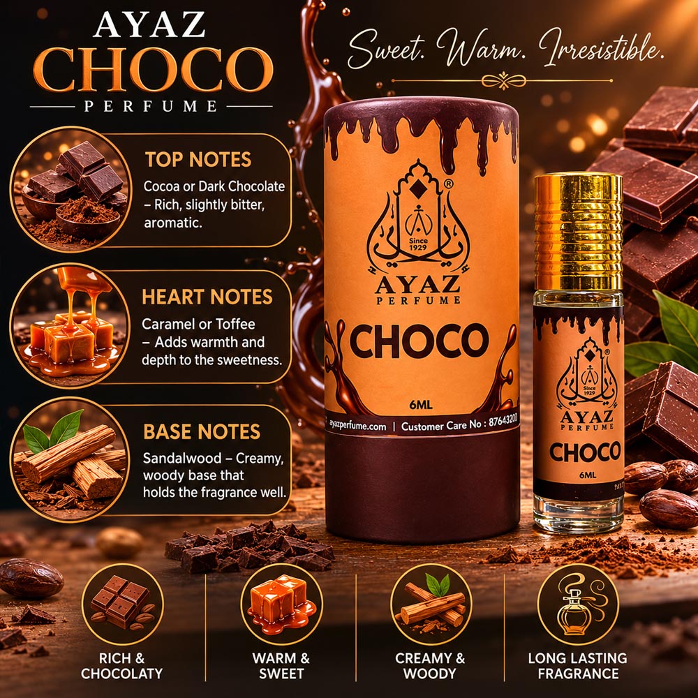 Ayaz Choco Attar 6 ML