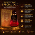 Ayaz Special Oud Eau De Parfum - Long Lasting Luxury Scent - 100ml